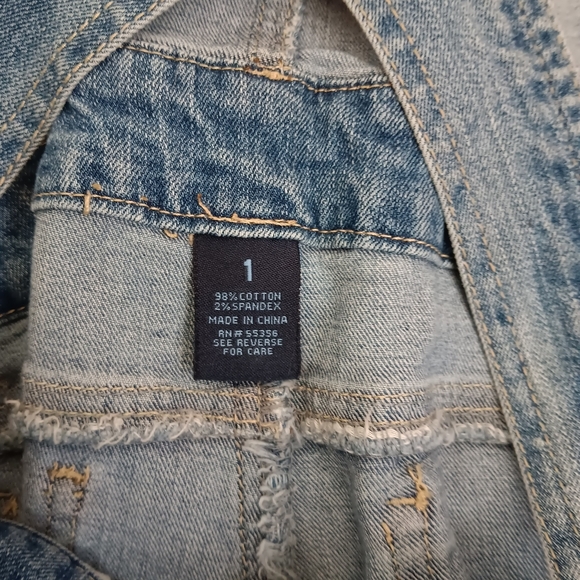 Blue Spice jean blue denim, overalls, size 1/size 2 - Picture 10 of 10